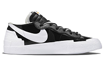 Фото № 2 с приближением к товару «‎sacai Nike Blazer Low Skate shoes Black Patent Leather»