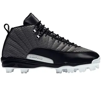 Jordan 12 Retro MCS Black Metallic Silver