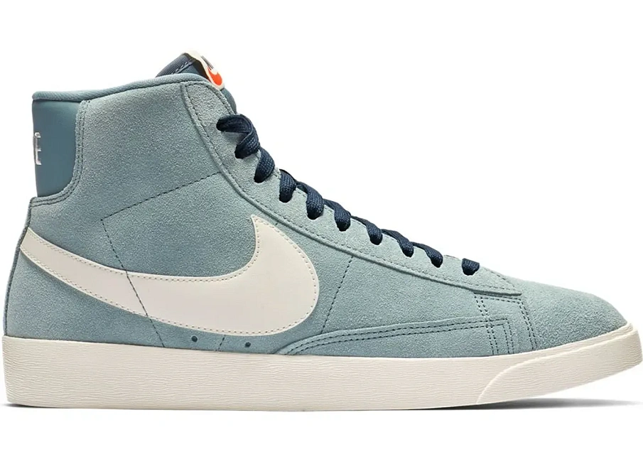 Фото № 1 с приближением к товару «‎Nike Blazer Mid Vintage Aviator Grey Monsoon Blue »
