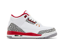 Фото № 2 с приближением к товару «‎Air Jordan 3 Retro GS Cardinal Red»