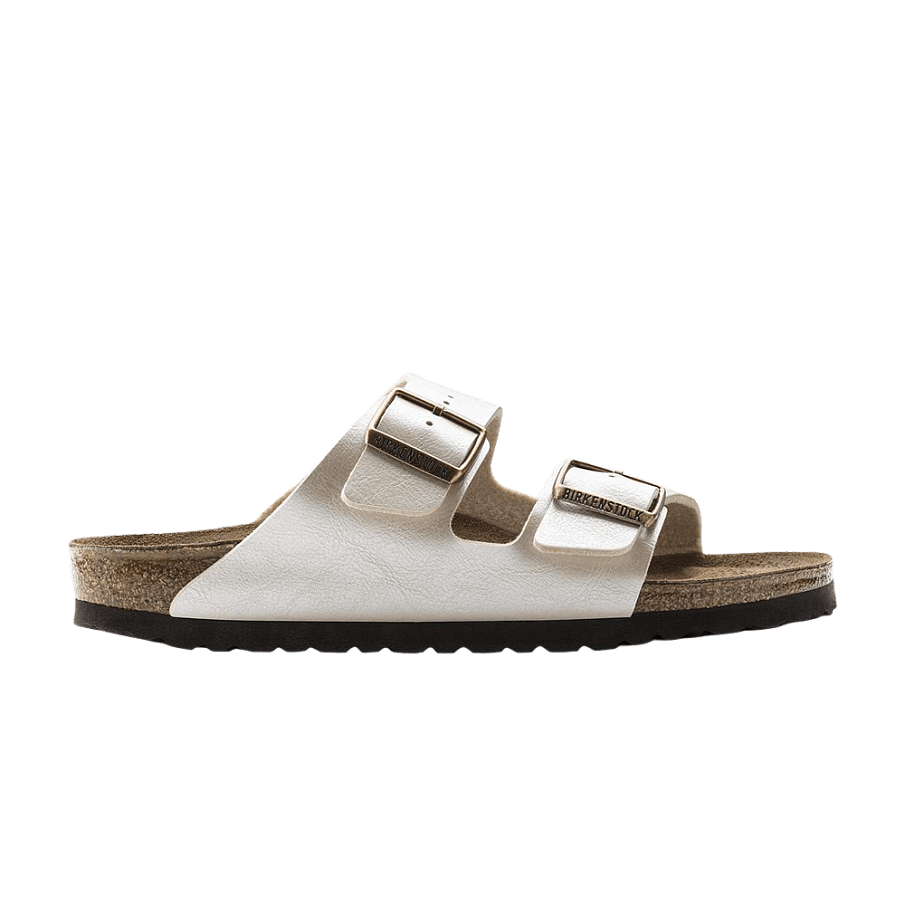 Фото № 1 с приближением к товару «‎Birkenstock Arizona Birko Flor Sandal Graceful Pearl White»