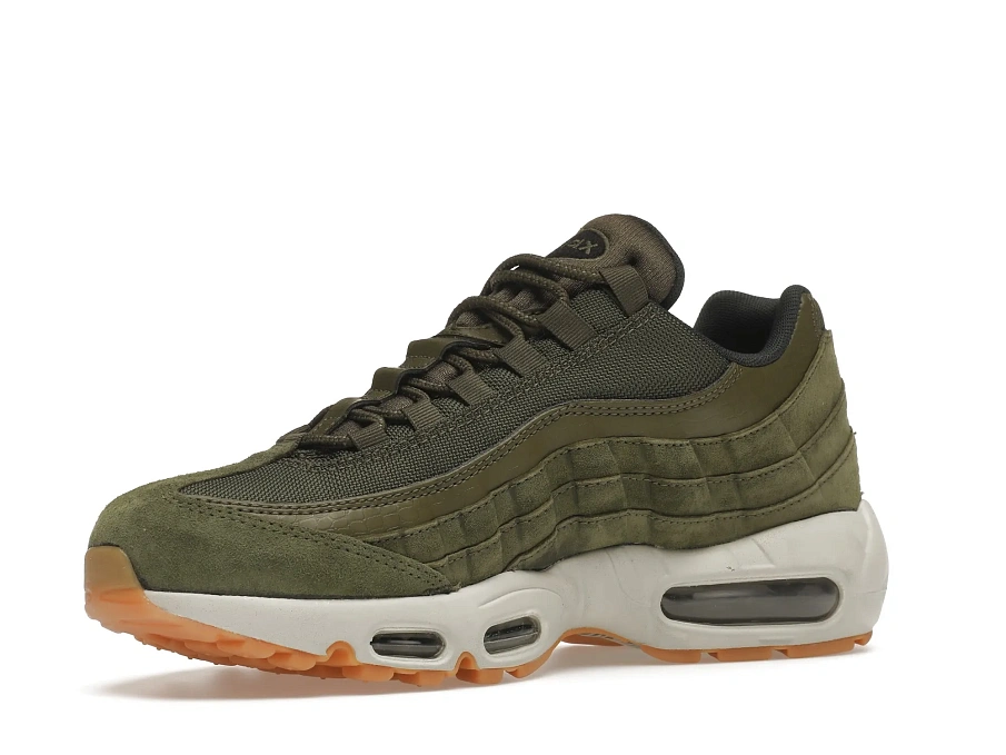 Фото № 3 с приближением к товару «‎Nike Air Max 95 SE Olive Canvas»
