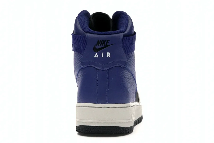 Фото № 4 с приближением к товару «‎Nike Air Force 1 High '07 LV8 Pure Platinum Deep Royal Blue»