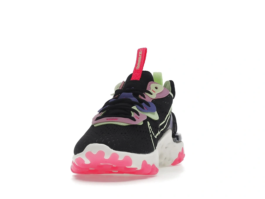 Фото № 4 с приближением к товару «‎Nike React Vision Black Beyond Pink Volt »