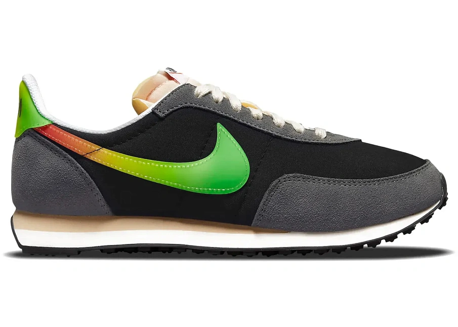 Фото № 1 с приближением к товару «‎Nike Waffle Trainer 2 Iron Grey Green Strike»