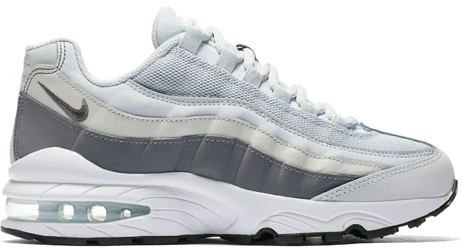 Фото № 1 с приближением к товару «‎Nike Air Max 95 Pure Platinum Gunsmoke »