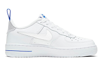 Фото № 2 с приближением к товару «‎Nike Air Force 1 '07 Lv8 (Gs) Skate Shoes WhiteBlue»