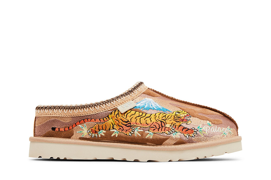 Фото № 2 с приближением к товару «‎Palace x UGG Tasman Slipper Chestnut Camo»