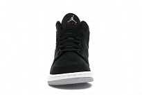 Фото № 2 с приближением к товару «‎Jordan 1 Mid Multi-Color Swoosh Black »