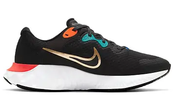 Nike Renew Run 2 Shoes BlackGoldenOrange - 2