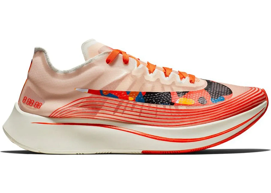 Фото № 1 с приближением к товару «‎Nike Zoom Fly Camo Swoosh Orange»