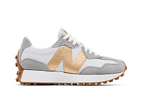 Фото № 2 с приближением к товару «‎New Balance Women's 327 Gold Metallic»