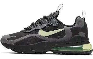 Nike Air Max 270 React GS 'Black Barely Volt' - 1