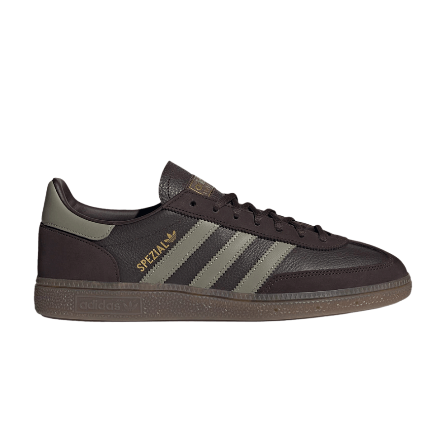 Фото № 1 с приближением к товару «‎adidas Handabll Spezial Aurora Coffee Silver Pebble Gum»