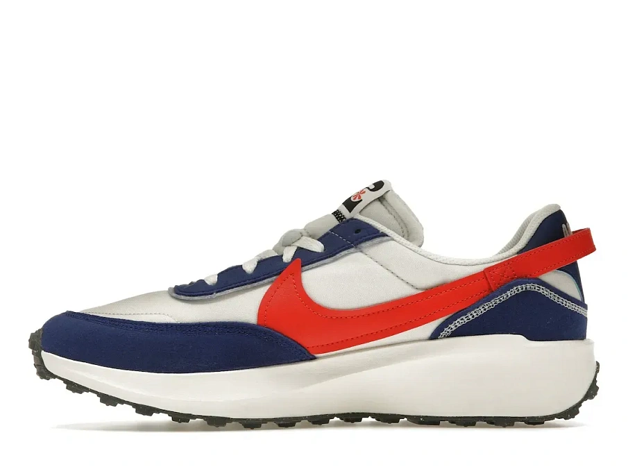 Фото № 3 с приближением к товару «‎Nike Waffle Debut Swoosh Habanero Red Old Royal»