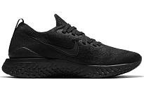 Фото № 2 с приближением к товару «‎Nike Epic React Flyknit 2 Black»