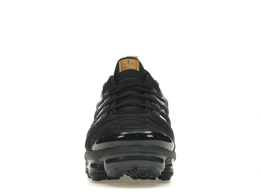 Фото № 2 с приближением к товару «‎Nike Air VaporMax Plus Black Metallic Gold Anthracite»