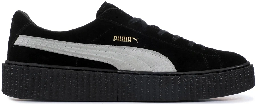 Фото № 1 с приближением к товару «‎Puma Suede Creepers Fenty Rihanna Black White»