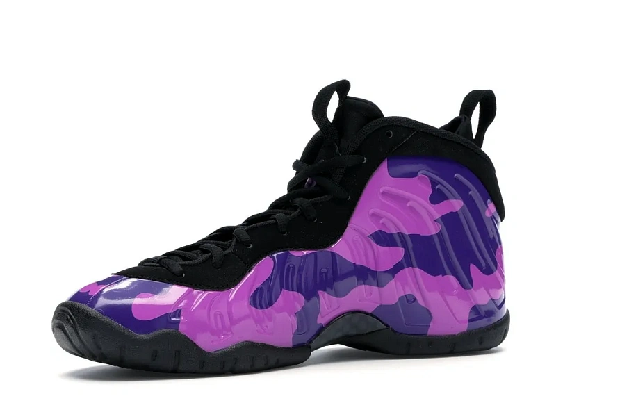 Фото № 3 с приближением к товару «‎Nike Air Little Posite Pro Purple Camo »