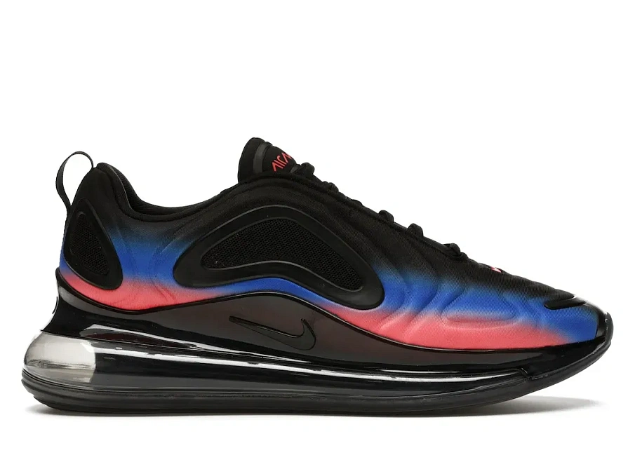 Фото № 1 с приближением к товару «‎Nike Air Max 720 Black Flash Crimson Racer Blue»