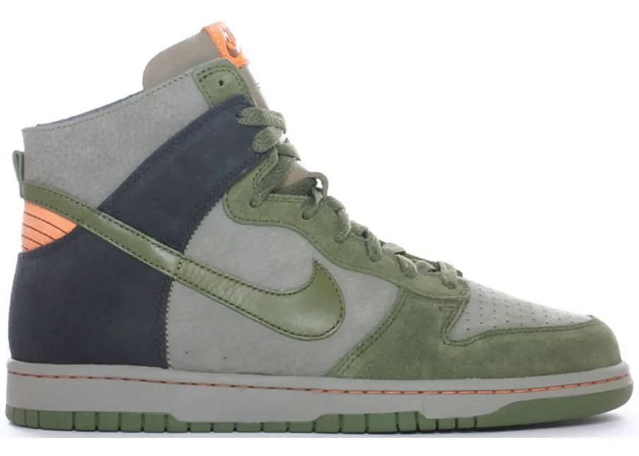 Фото № 1 с приближением к товару «‎Nike Dunk High NL Classic Olive Slate Grey»