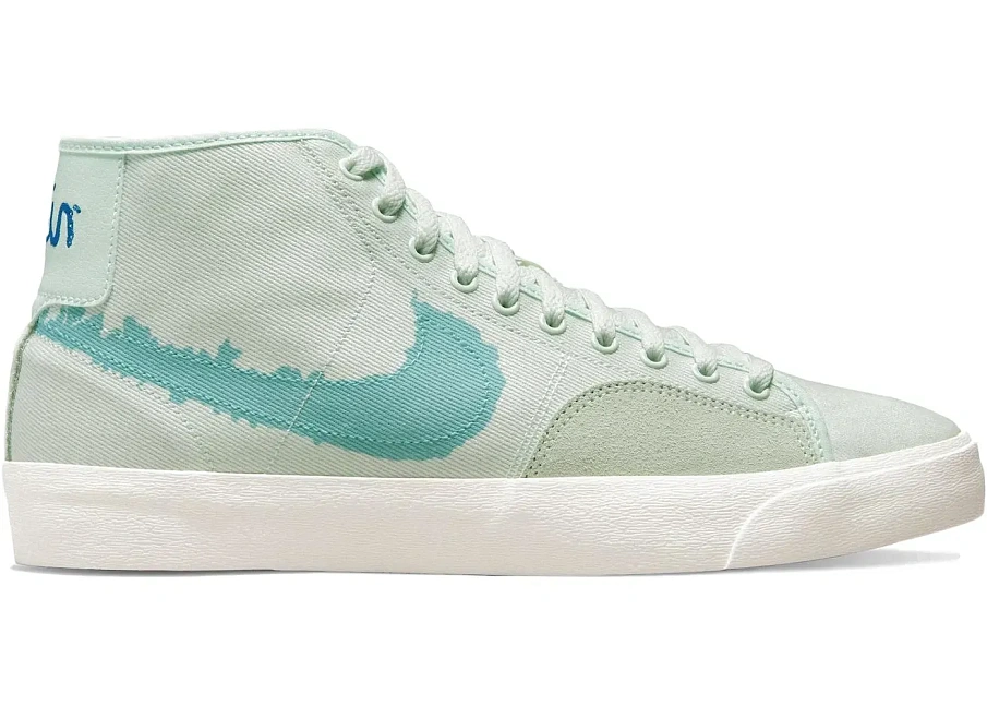 Фото № 1 с приближением к товару «‎Nike SB Blazer Court Mid PRM Barely Green»
