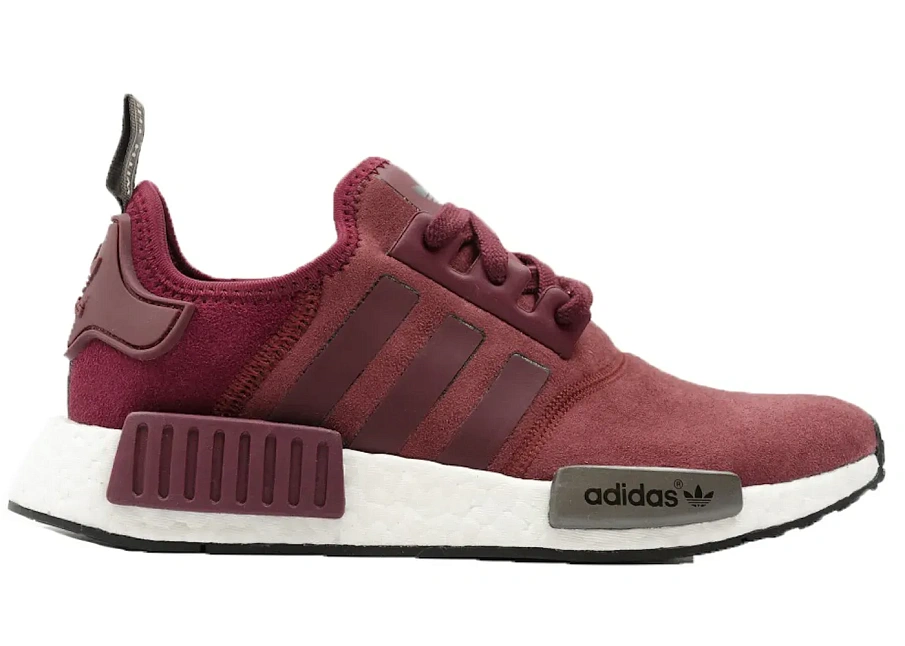 Фото № 1 с приближением к товару «‎adidas NMD R1 Maroon Suede »
