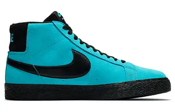 Nike Sb Zoom Blazer Mid Skate Shoes Baltic Blue - 3