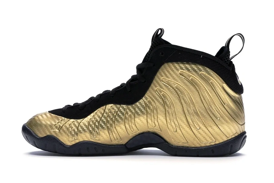 Фото № 5 с приближением к товару «‎Nike Air Foamposite Pro Metallic Gold »