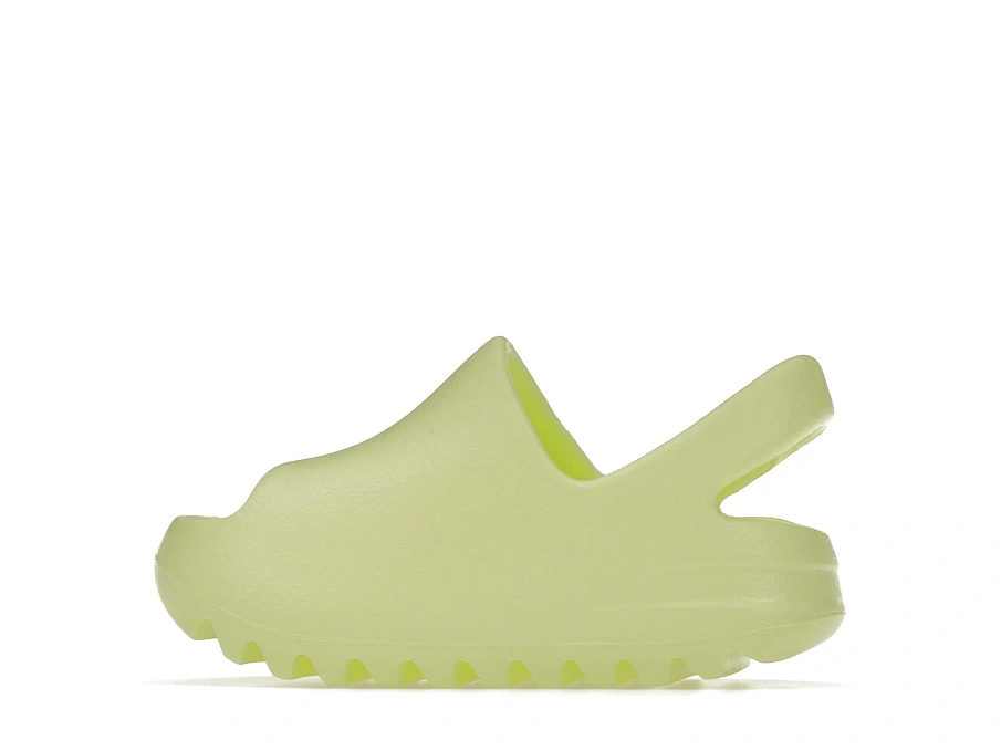 Фото № 6 с приближением к товару «‎adidas Yeezy Slide Glow Green (2022 Restock) (Infants)»