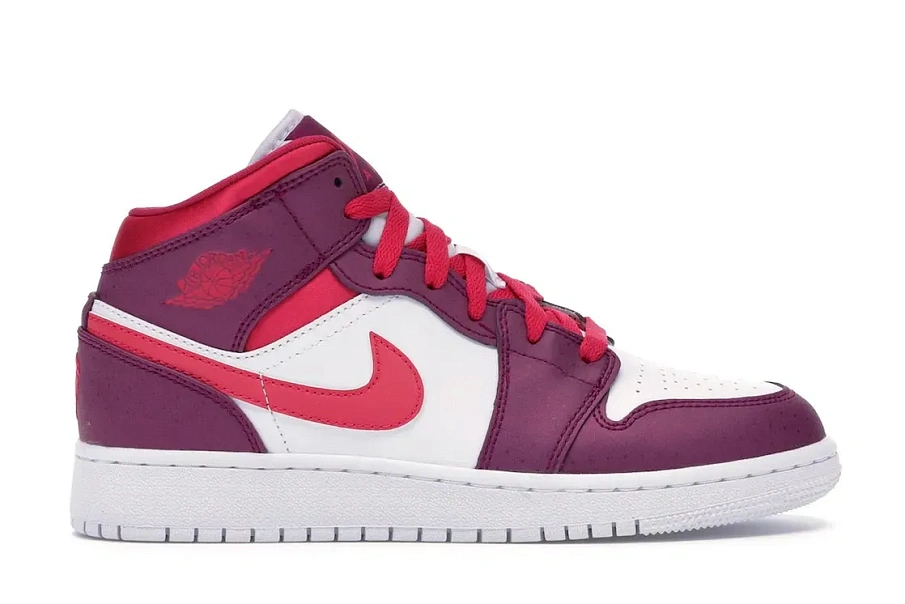 Фото № 1 с приближением к товару «‎Jordan 1 Mid True Berry Rush Pink »