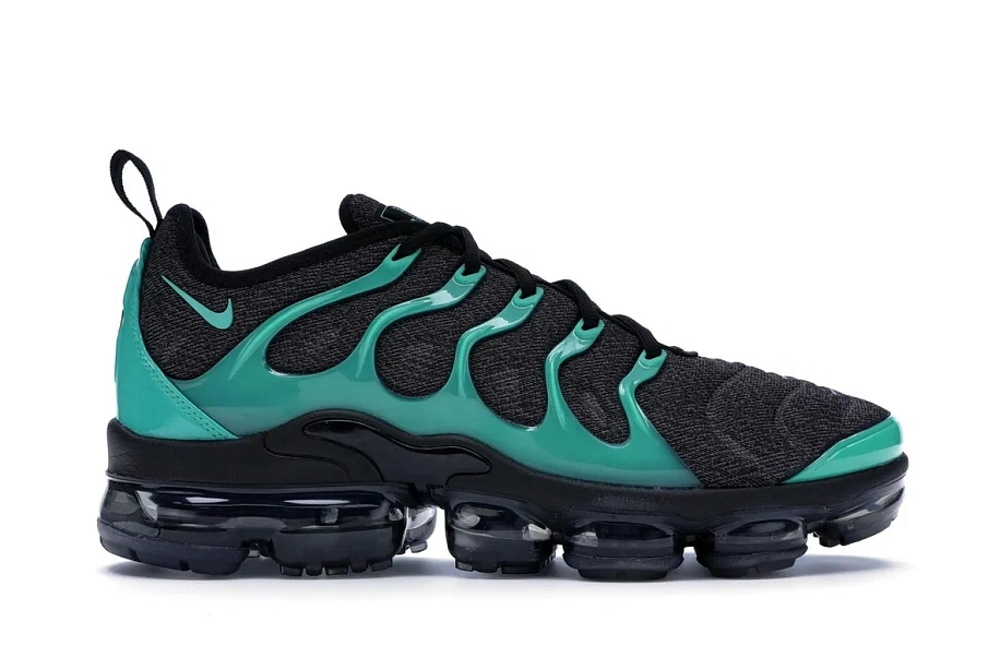 Фото № 1 с приближением к товару «‎Nike Air VaporMax Plus Black Clear Emerald»
