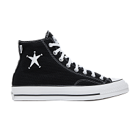Фото № 1 с приближением к товару «‎Stussy x Converse Chuck 70 High Black»