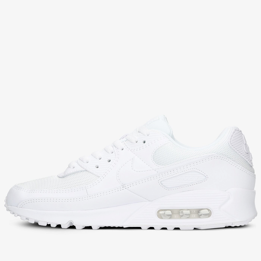 Фото № 3 с приближением к товару «‎Nike Air Max 90 Running shoes Triple White»