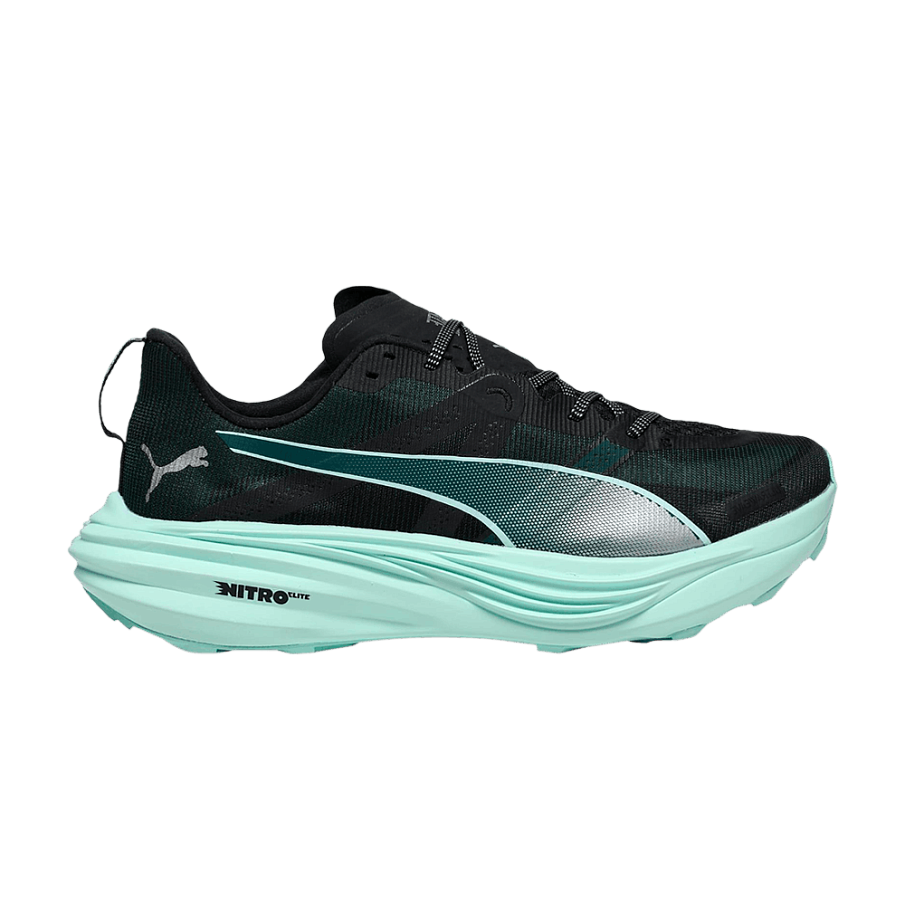 Фото № 1 с приближением к товару «‎Puma Deviate Nitro Elite Trail Green Terrain»