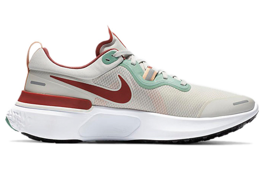 Фото № 2 с приближением к товару «‎Nike React Miler GreyGreenRed»