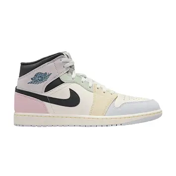 Air Jordan 1 Mid Sail Iced Jade - 1