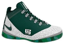 Фото № 1 с приближением к товару «‎Nike Zoom Soldier II Team Bank Green White»