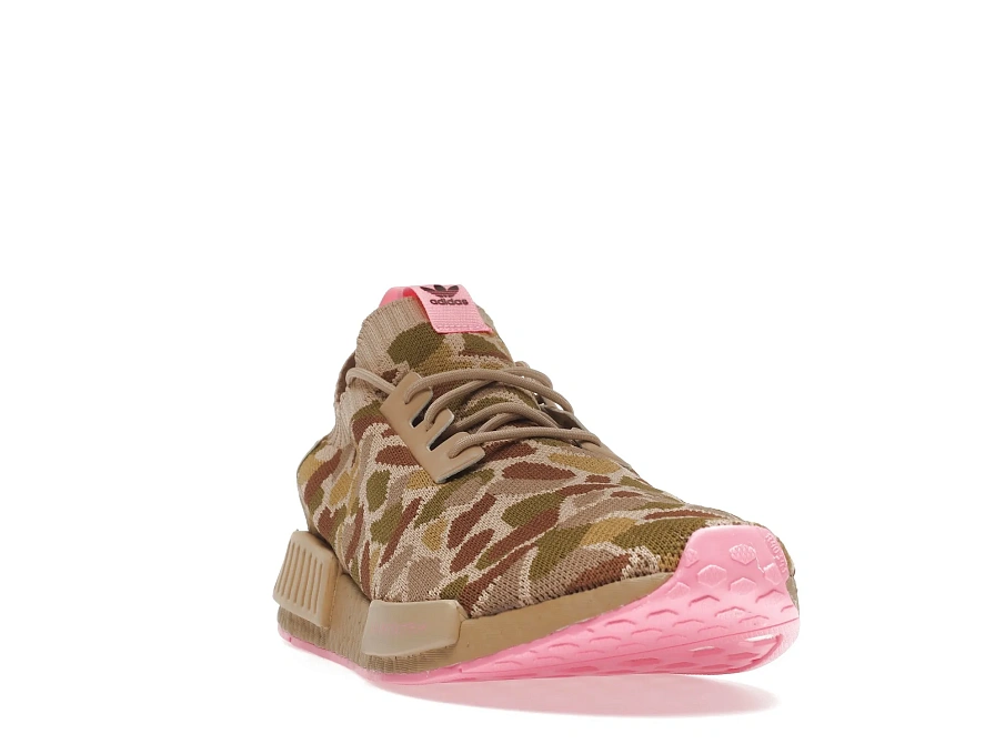 Фото № 4 с приближением к товару «‎adidas NMD R1 Primeknit Duck Camo Pink»