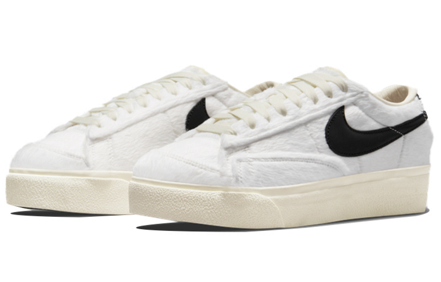 Фото № 3 с приближением к товару «‎Nike Wmns Blazer low Platform Low-Top Sneakers White»