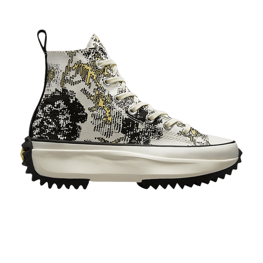 Фото № 1 с приближением к товару «‎Converse Run Star Hike High Floral Fusion - Saturn Gold»