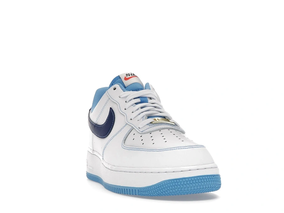 Фото № 2 с приближением к товару «‎Nike Air Force 1 Low First Use White University Blue»