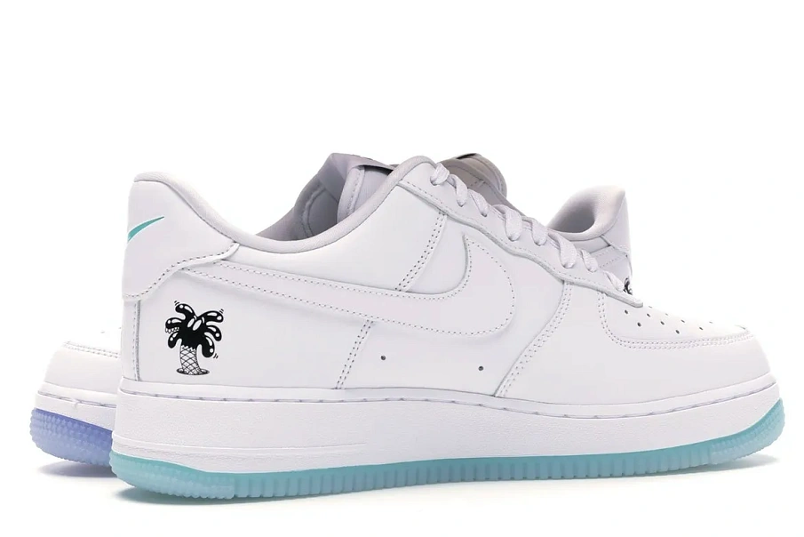 Фото № 3 с приближением к товару «‎Nike Air Force 1 Flyleather Steve Harrington Earth Day (2019)»