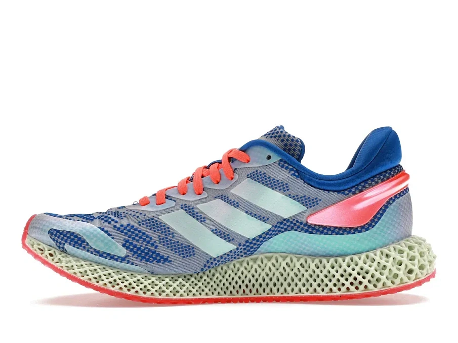 Фото № 3 с приближением к товару «‎adidas 4D Run 1.0 Glory Blue Solar Red»