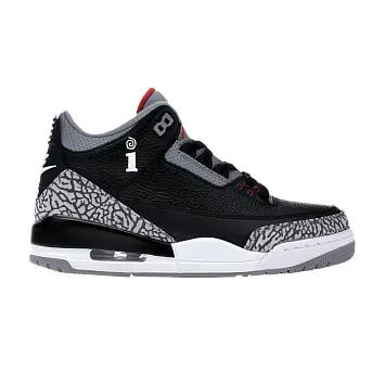 Interscope Records x Air Jordan 3 Retro OG BG Black Cement - 1