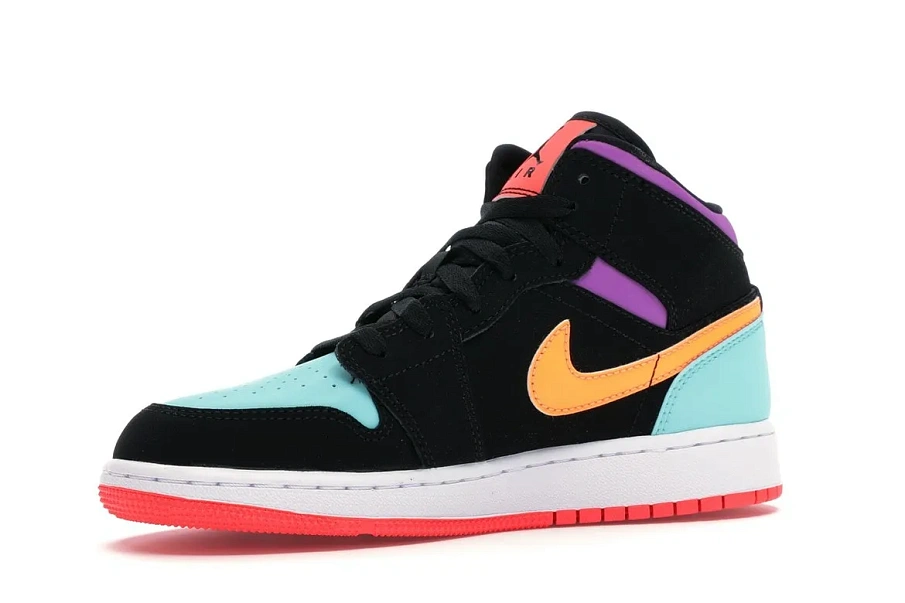 Фото № 4 с приближением к товару «‎Jordan 1 Mid Multi-Color »