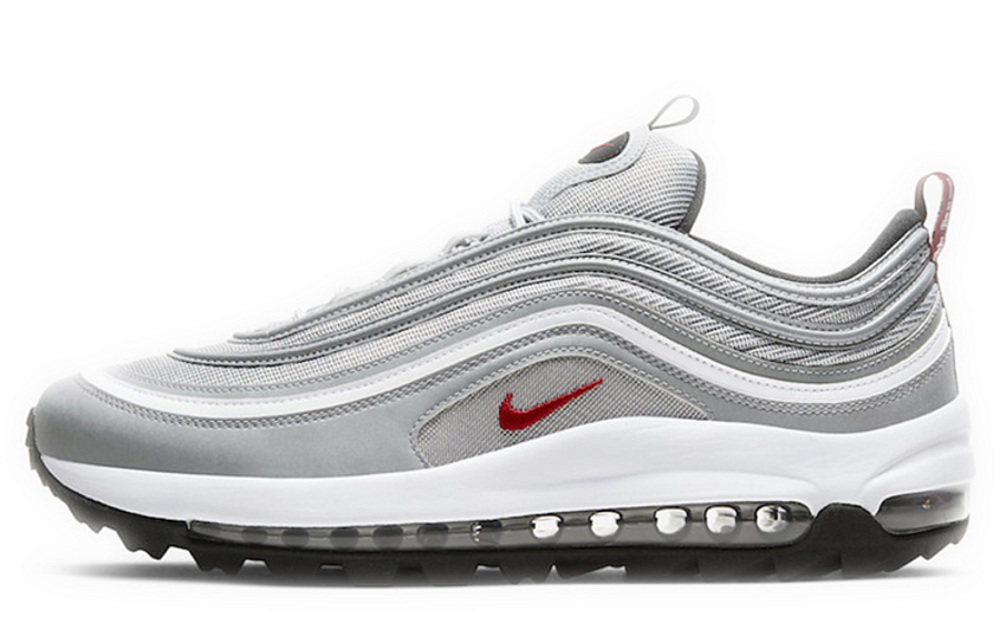 Фото № 1 с приближением к товару «‎Nike Air Max 97 Golf Golf Shoes Silver Bullet»