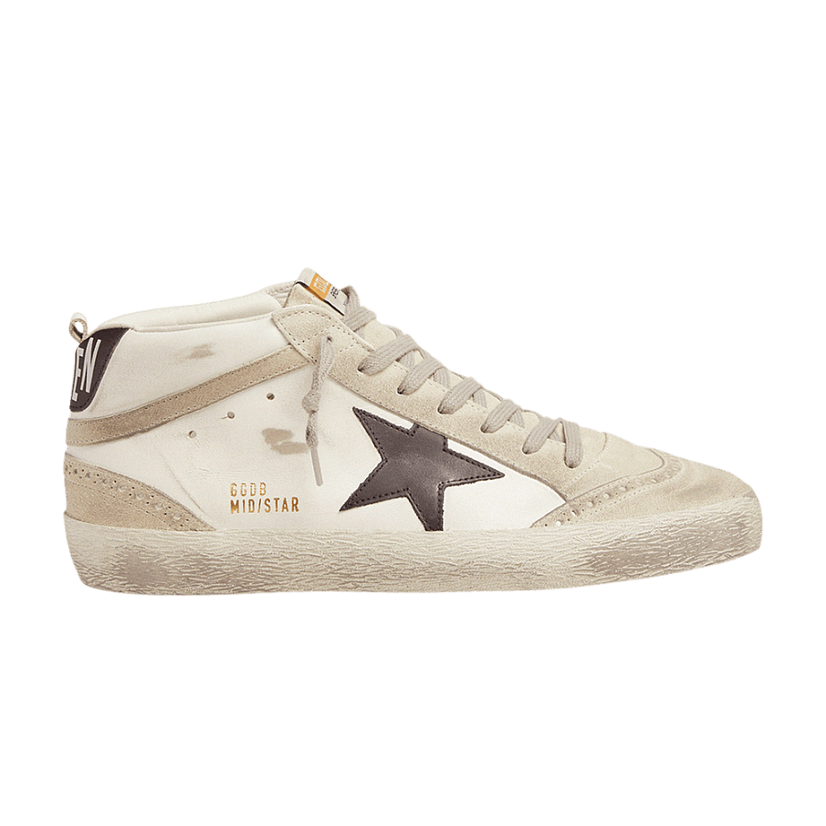 Фото № 1 с приближением к товару «‎Golden Goose Mid Star White Black»