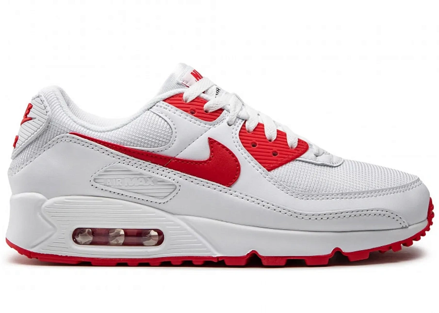 Фото № 1 с приближением к товару «‎Nike Air Max 90 Color Pack University Red»