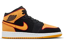 Фото № 1 с приближением к товару «‎Jordan 1 Mid SE Black Vivid Orange »